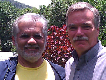 Angel Díaz and David Byrne