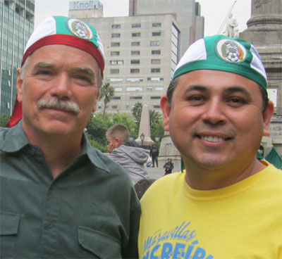 CHM Director: Dr. David Byrne with Pastor Sergio Ayala from Coahuila, Mex